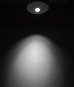 Lampara LED Empotrable Circular, 3W, NW 4000K, 100-265Vac, IP65, 30 Grados, Negro, Dimensiones: Ø70x34.5mm, Material: Aluminio
