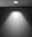 Lampara LED Empotrable Circular, 3W, NW 4000K, 12-24Vdc, IP65, 60x45 Grados, Gris Oscuro, Dimensiones: Ø78x50mm, Material: Aluminio