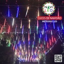 Lluvia de Meteoros LED, 9W, RGB, 10pcs de tubos de 800mm, 72LED, 110Vac