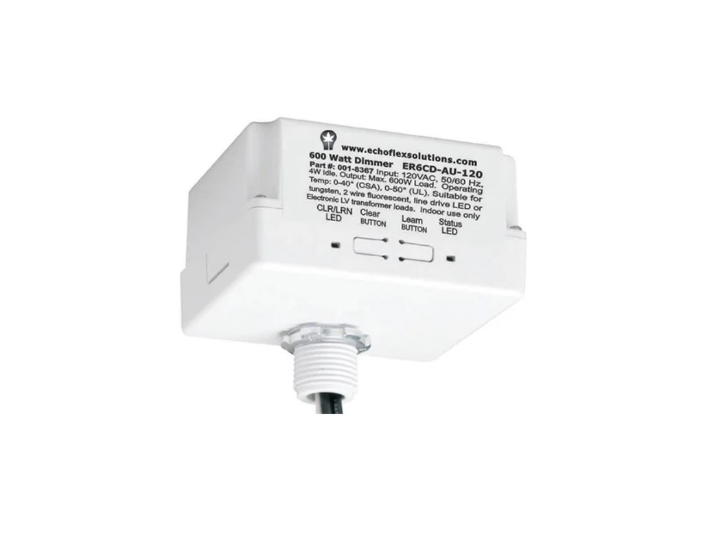 Dimmer p/Lampara LED, 600W, 120Vac, 902 MHz, (UL)