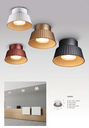 Lámpara LED Decorativa de Superficie, DG50880C, 6W, NW 4000K, 85-265Vac, Dimensiones: Φ150x96mm, IP20, Pale Gold
