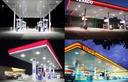 Lampara Canopy LED SMD, 120W, CW 6000K, 100-277Vac, 120 Grados, IP65, Blanca, 100Lm/W