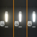 Lampara Lineal Light para Colgar LED, 40W, NW 4000K, Dimensiones: 1150x70x75mm, Frost, 100-277Vac, IP65, 120 Grados