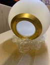 Globo de Cristal Frost con dorado p/Lamparas Decorativas de las familias DG6019 y DG51384