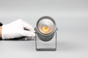 Reflector COB LED, DG-1500, 15W, WW 3000K, 100-265Vac, IP67, 38 Grados, Diametro: 61mm, Gris Oscuro, Material: Aluminio