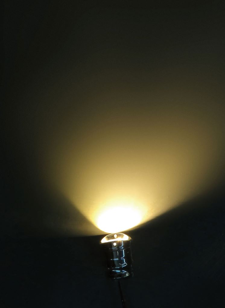 Lampara LED p/Empotrar en Superficie Circular, 1.5W, WW 3000K, 12-24Vdc, IP67, 30x60 Grados, Dimensiones: Ø28.5x28mm, Material: Aluminio
