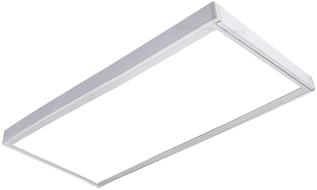 Base de Superficie p/Panel LED, 2'x4' Blanco