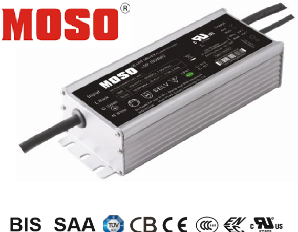 Driver p/Lámpara LED, 75W, 100-277Vac, Output: 35-62Vdc, Con conector IP68 en la salida, 170-1670mA, IP67, Programable