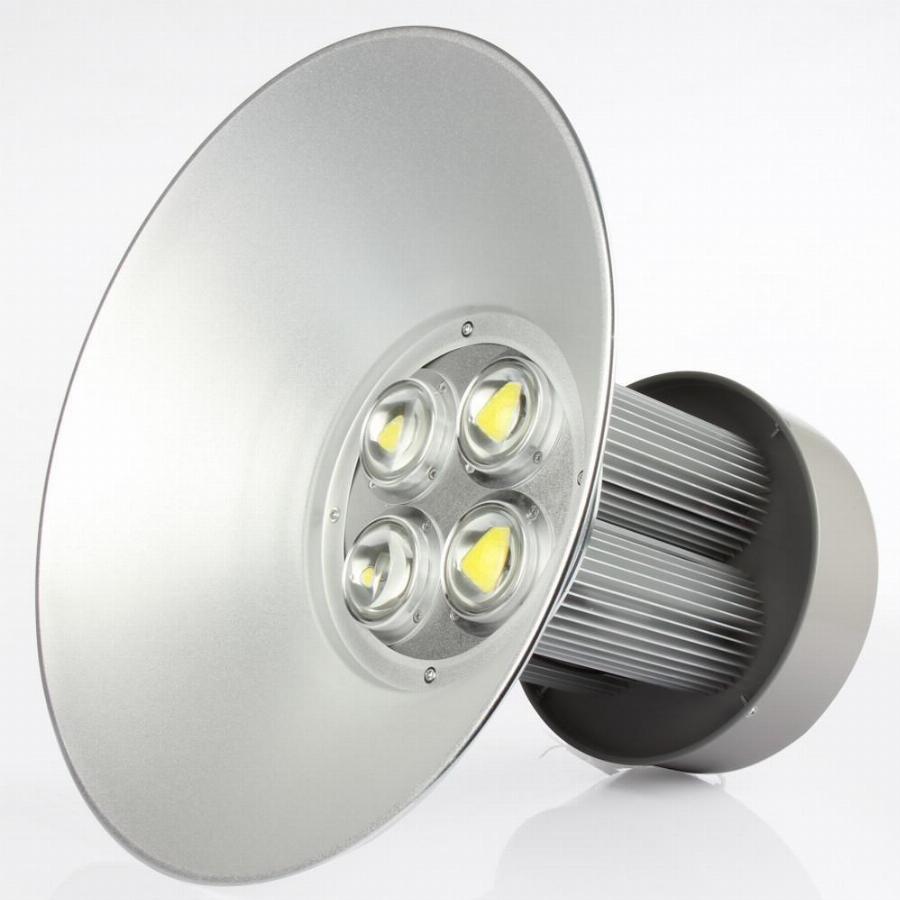 Lámpara High Bay COB LED, 200W, CW 6000K, 85-265Vac, 120 Grados