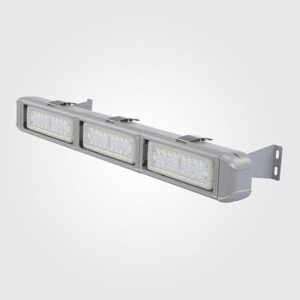 Lámpara Tunnel Light LED Modular TS6B-3, 180W, 5000K, M8B, 1390, 120x100 Grados, Luxeon 3030, 60,000 horas de vida útil, 100-277Vac, IP68, Gris