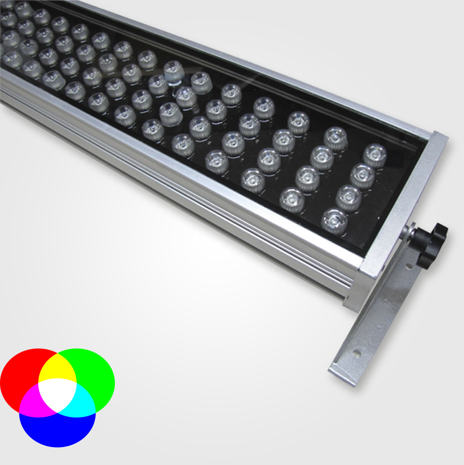 Wall Washer LED (RGB, 200W, 24Vdc, DMX, IP65, 30 Grados)