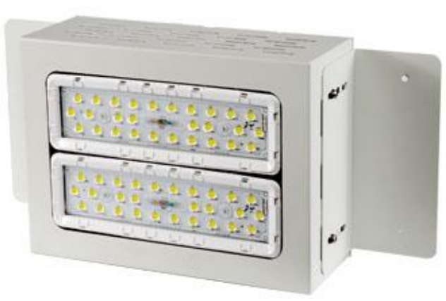 Lámpara Gas Station Light LED Modular GS2A-2, 120W, 5000K, M16B (28pcs), 2310, 120 Grados, 100-240Vac, Dimmable de 0-10Vdc, IP68, Blanca