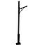 Poste p/Luminaria DG-001, 2.5Mts, Incluye: 1 brazo p/Lámpara de Calle, base y accesorio