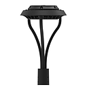 Lámpara Garden Light LED, 150W, CW 6000K, 100-240Vac, Con Supresor de pico de 4KV, Base: 400mm, IP65, 90 Grados