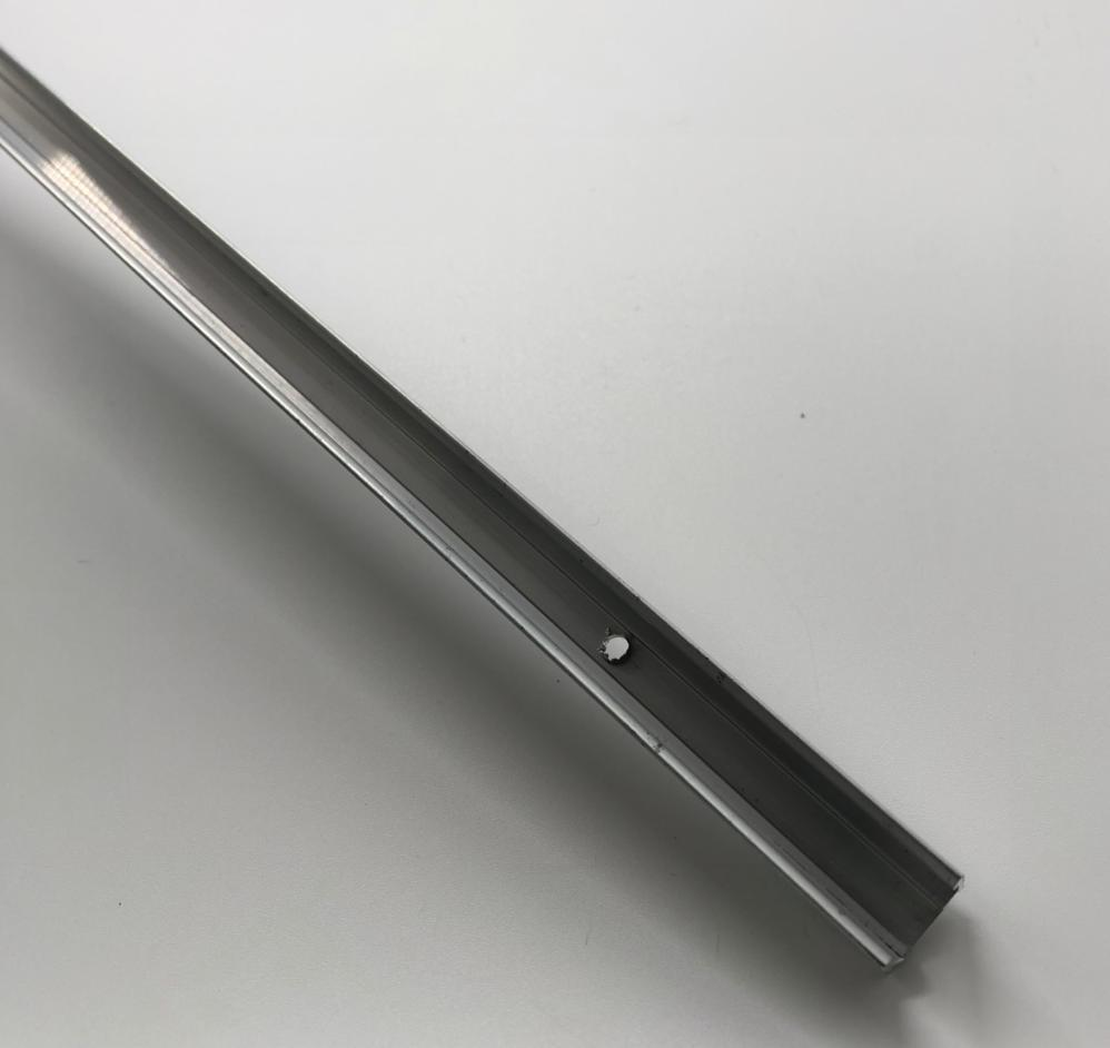 Clip de 1M de Aluminio para Tubo de Neón DG-1206