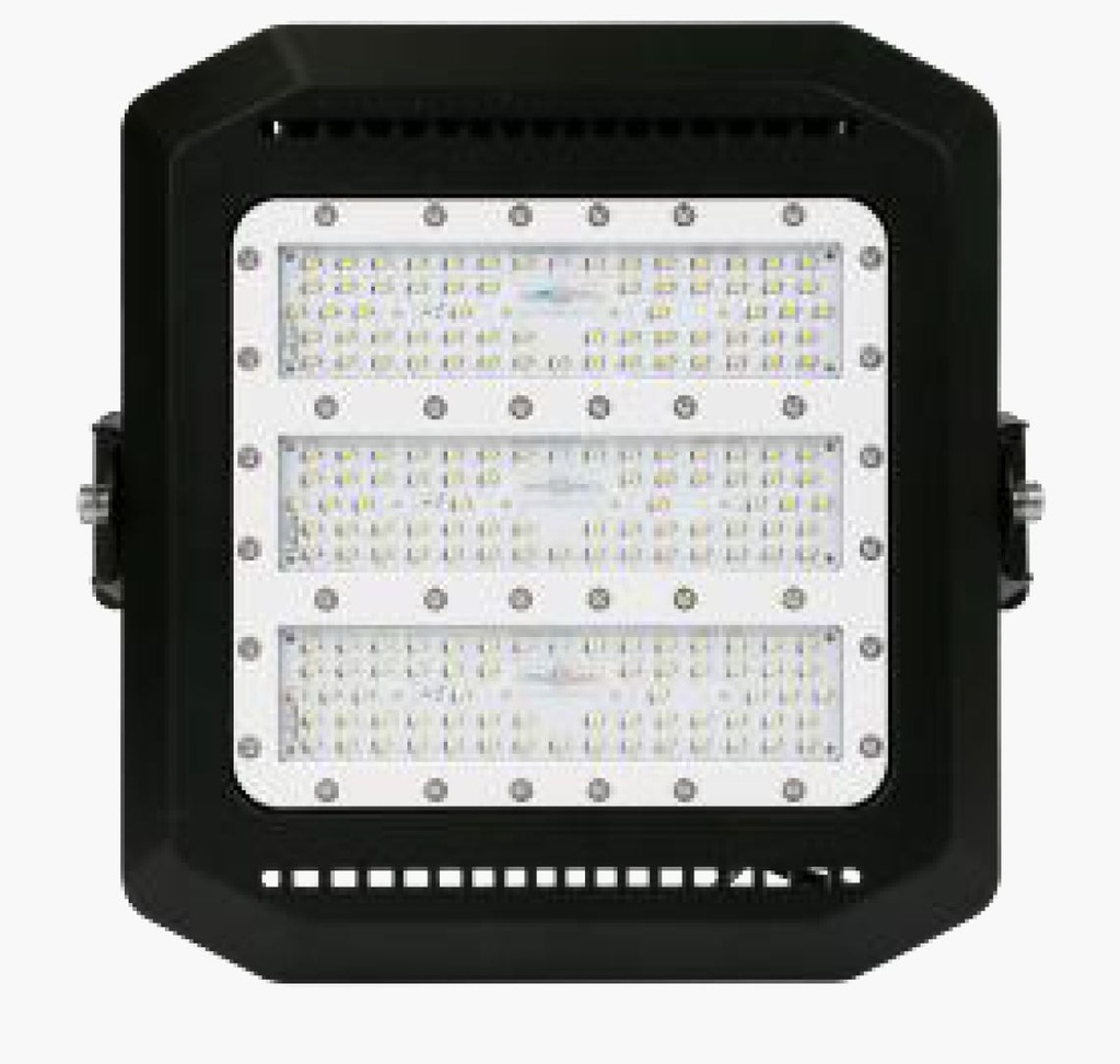 Lámpara Tunnel Light LED Modular TS21D-3, 150W, 5000K, 1392 (3x60pcs), Type II Short, 220-240Vac, Dimmable de 0-10Vdc, Con Supresor de pico interno de 10KV, IP68, Negra