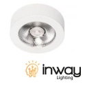 Lámpara Ceiling LED de Superficie, 5W, CW 6000K, 110Vac, IP20, 38 Grados, Blanco, Dimensiones: Φ65x18mm