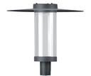 Lámpara Garden Light LED, DGIN-GWEA, 50W, WW 3000K, 100-277Vac, Base: 76mm, IP65, 120 Grados, Gris Oscuro