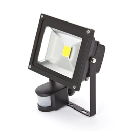 [DGPR-153513] Lámpara Flood Light COB LED, 20W, CW 6000K, 100-240Vac, Con sensor de movimiento, IP65, 120 Grados