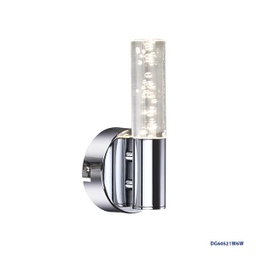 [DGPR-1021634] Lámpara LED Decorativa de Pared (Aplique), DG60521W, 6W, CW 6000K, 85-265Vac, Dimensiones: Φ90*70*170mm, IP20