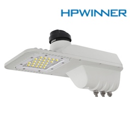 [DGPR-1022581] Lámpara Street Light LED Modular T29E-1 con Fotocelda de 7 pin, 40W, 5000K, Type III, Lumileds 5050, 24pcs, 100-277Vac, Supresor de Pico 15KV, IP68, Blanca, 140-165Lm/W