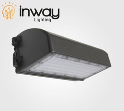 [DGPR-1024528] Lámpara Wall Pack LED, 60W, CW 6000K, 100-277Vac, IP65, 120 Grados, 100Lm/W