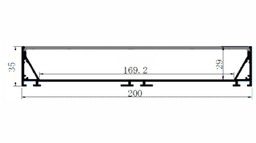 [DGPR-1025632] Perfil de Aluminio p/Cinta LED con PCB de 2x64mm, DG-SC20035, Medidas: 200x35x2400mm, p/Superficie y colgar, incluye: difusor opal con nivel de transparencia de un 65%, 2 tapas terminales, 4 clips y 4 tornillos, Plateado