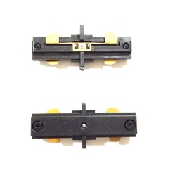 [DGPR-1026261] Conector Recto, p/Riel de Track Light de 3 cables, Superficie, Negro