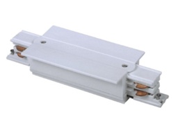 [DGPR-1026288] Conector Recto, p/Riel de Track Light de 4 cables, Empotrar, Blanco