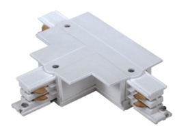 [DGPR-1026290] Conector en T, p/Riel de Track Light de 4 cables, Empotrar, Blanco