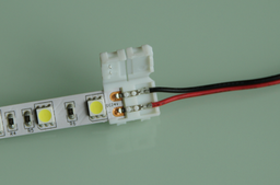 [DGPR-1026348] Conector p/Cinta LED Unicolor, SMD5050, para ancho (PCB) de 10mm, IP20, Incluye: Cable de un lado de 150mm