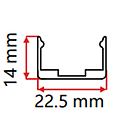 [DGPR-1026707] Clip para Tubo de Neón DG-2020 y DG-2020B