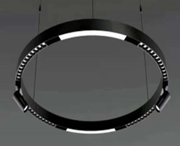 [DGPR-1027526] Riel Circular p/Lámpara Magnética LED de 48Vdc, Diámetro: 1000mm, Instalación: Superficie, Negra