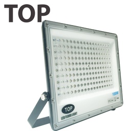 [DGPR-1027841] Lámpara Flood Light SMD TOP, 100W, CW 6000K, 100-265Vac, IP65, 90 Grados, Negra, Dimensiones: 248x329x25mm