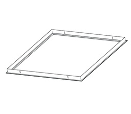 [DGPR-1027905] Base p/Empotrar Panel LED en Sheetrock, 639x639mm, Blanco