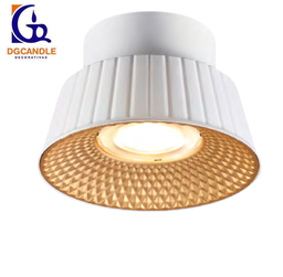 [DGPR-1028050] Lámpara LED Decorativa de Superficie, DG50880C, 6W, NW 4000K, 85-265Vac, Dimensiones: Φ150x96mm, IP20, Blanco