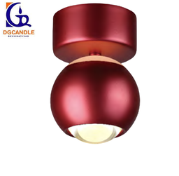 [DGPR-1028064] Lámpara LED Decorativa de Superficie, DG61241C, 5W, NW 4000K, 85-265Vac, Dimensiones: Φ94x137mm, IP20, Rose Gold