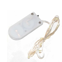 Extension Navideña LED p/Exterior Vintage con bateria, 0.3W, CW 6000K, 20LED/2Metros, IP65