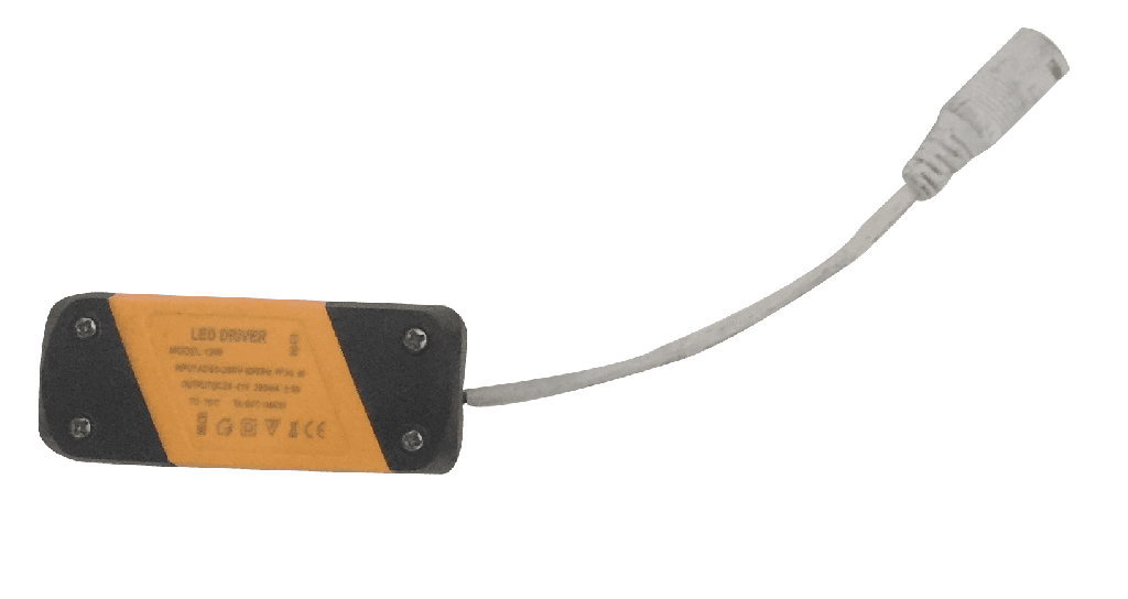 Driver p/Lampara LED, IP20, 12W, 85-280Vac, Output: 24-41Vdc, 280mA