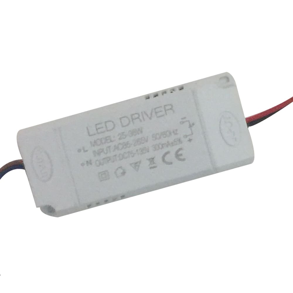 Driver p/Lampara LED, IP20, 20W, 85-265Vac, Output: 20-36Vdc, 600mA