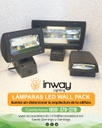 Lampara Wall Pack LED, 40W, 5000K, 100-277Vac, IP66, 120 Grados, 110Lm/W