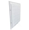 Kit Panel LED Cuadrado de Luz Directa (Back Lit) p/Empotrar, 45W, CW 6000K, 4000Lm, 100-277Vac, 24&quot;x24&quot;(600x600mm), Borde Blanco