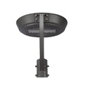 Lámpara Garden Light LED Modular GL1A-1, 60W, 1 Modulo, WW 3000K, M33A-VBA (1x18pcs), 2190, 90 Grados, SANAN 5050, 72,000 horas de vida útil, Base: 60-70mm, IP68, Gris Oscuro