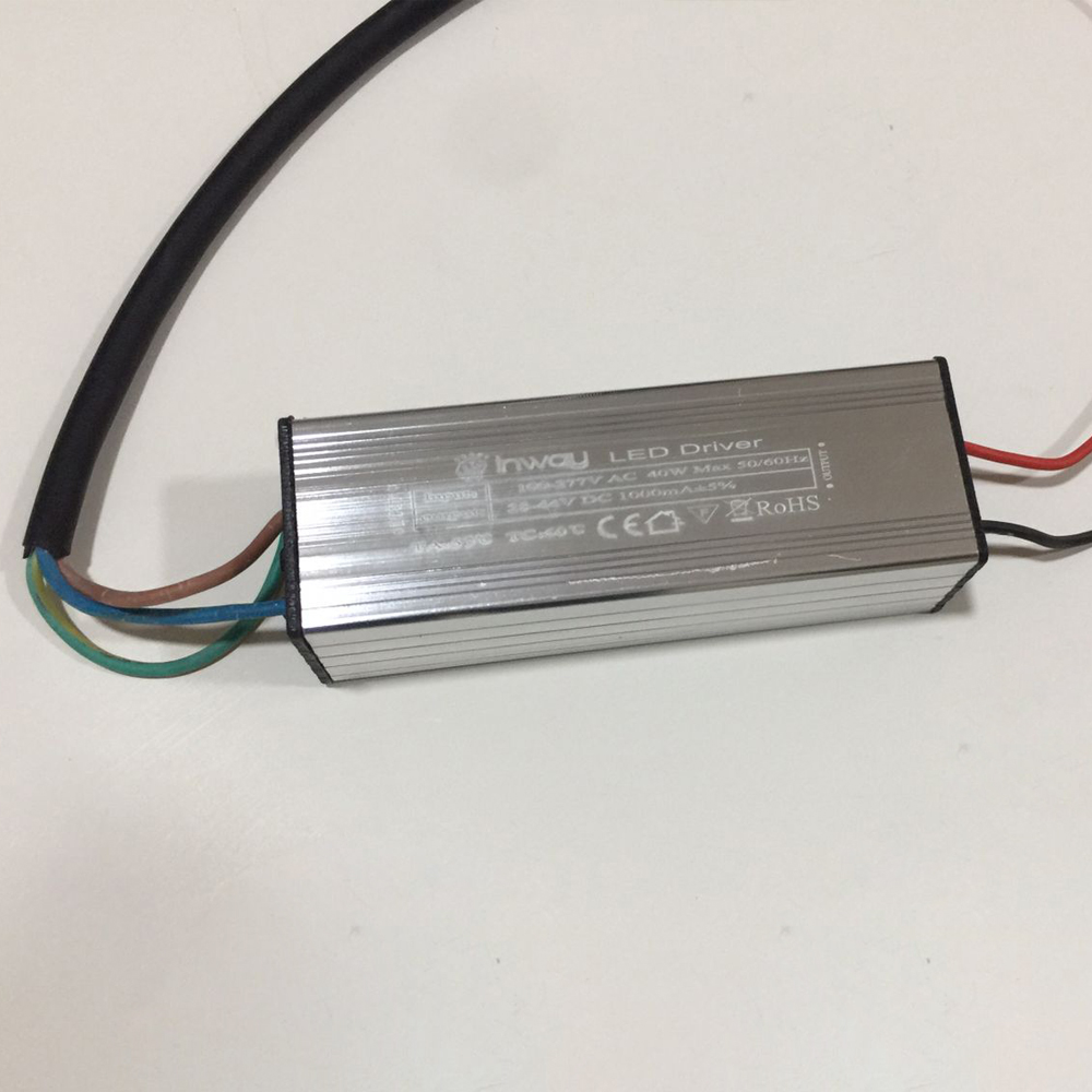 Driver p/Lampara LED, 40W, 100-277Vac, Output: 28-44Vdc, 1000mA, IP65
