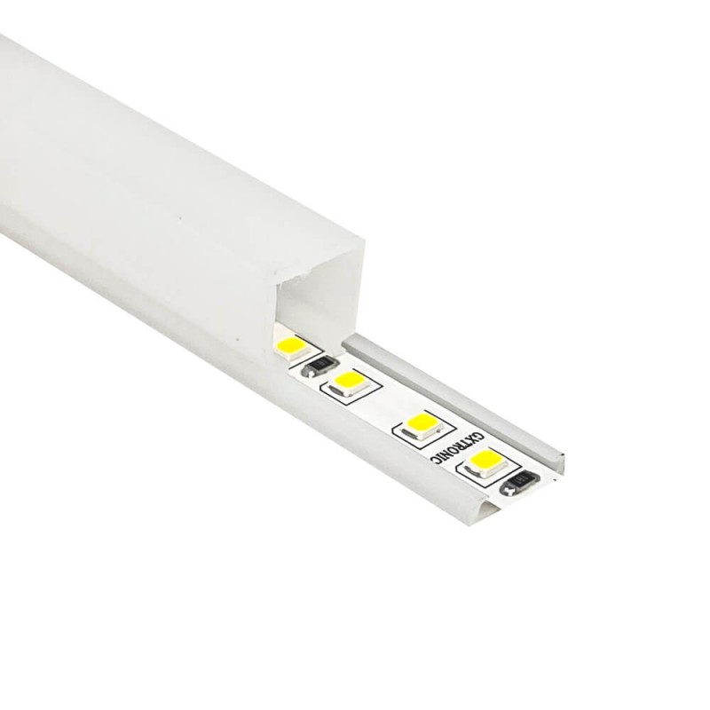 Cinta LED, SMD5050, CW 6000K, 12Vdc, Largo: 5Mts, Ancho: 10mm, 60Led/Mts, IP20