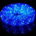 Manguera LED de Navidad, 110Vac, IP65, Azul, 36Led/Mts, 360 Grados