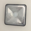 Lámpara Canopy LED SMD, 15W, 5000K, 100-277Vac, 130 Grados, IP65, Bronce