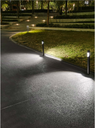 Bolardo LED, 12W, WW 3000K, 100-265Vac, 60x60 Grados Dimensiones: 60x600mm, Material: Aluminio, IP65, Negro