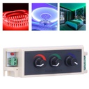 Dimmer p/Cinta LED, RGB (12-24Vdc)