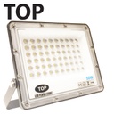 Lámpara Flood Light SMD TOP, 50W, WW 3000K, 100-265Vac, IP65, 120 Grados, Negra, Dimensiones: 160x205x26mm